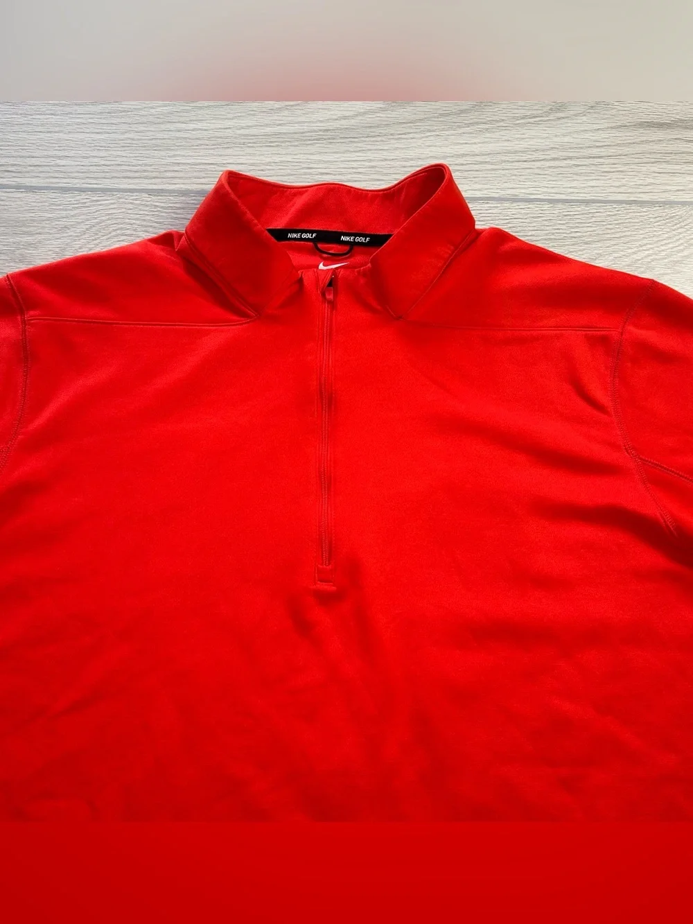 Nike Golf Therma Repel 1/2 Zip Pullover Men’s 2XL Varsity Red Jacket AR2600-634